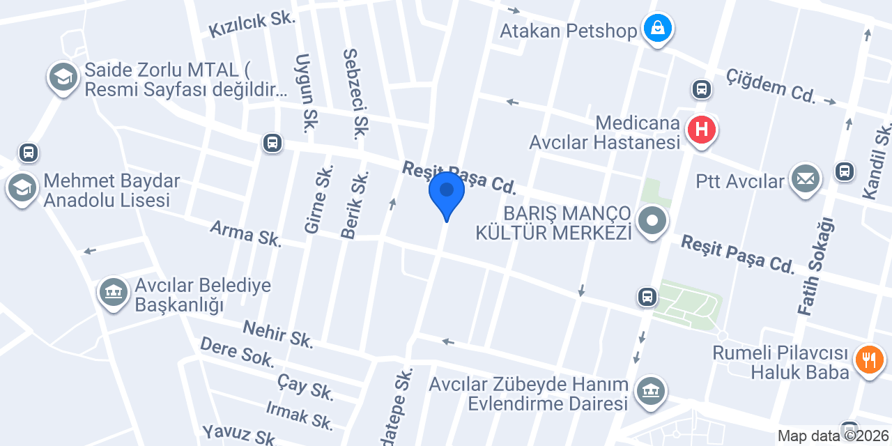 C Bakkal konumu