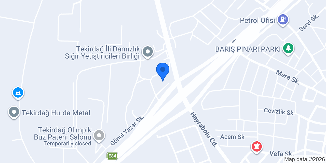 T & T Gıda konumu