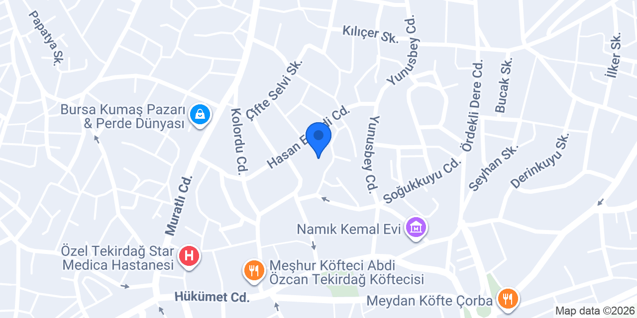 SÜLEYMANPAŞA İLKOKULU konumu