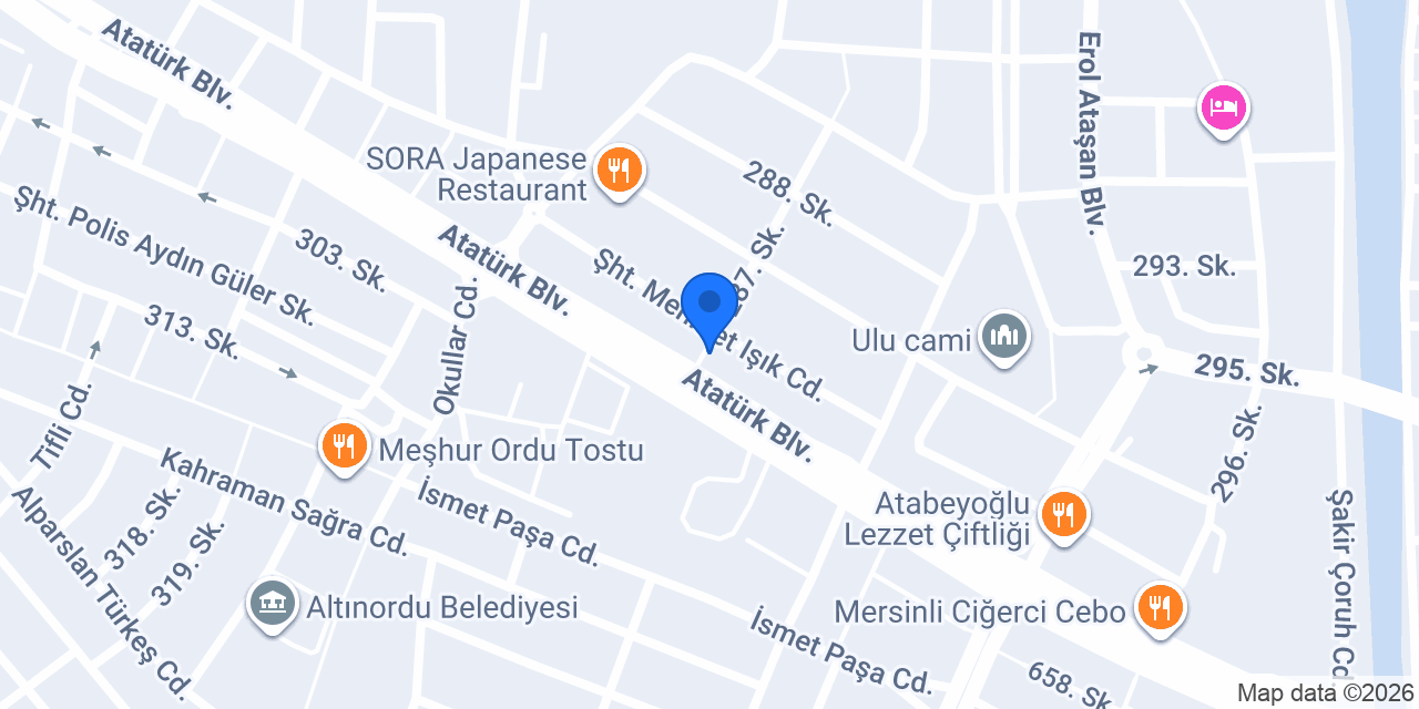 Gül Optik konumu