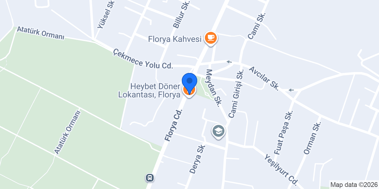 Florya Pediatri konumu