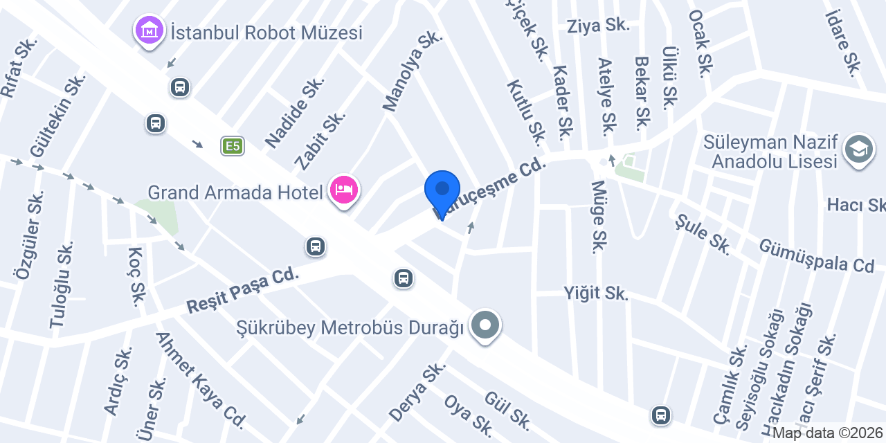 Eyüp Elektrik konumu