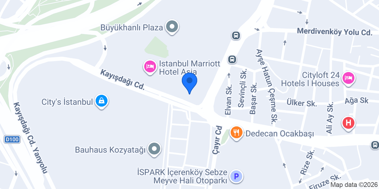 Mutabık Restaurant konumu
