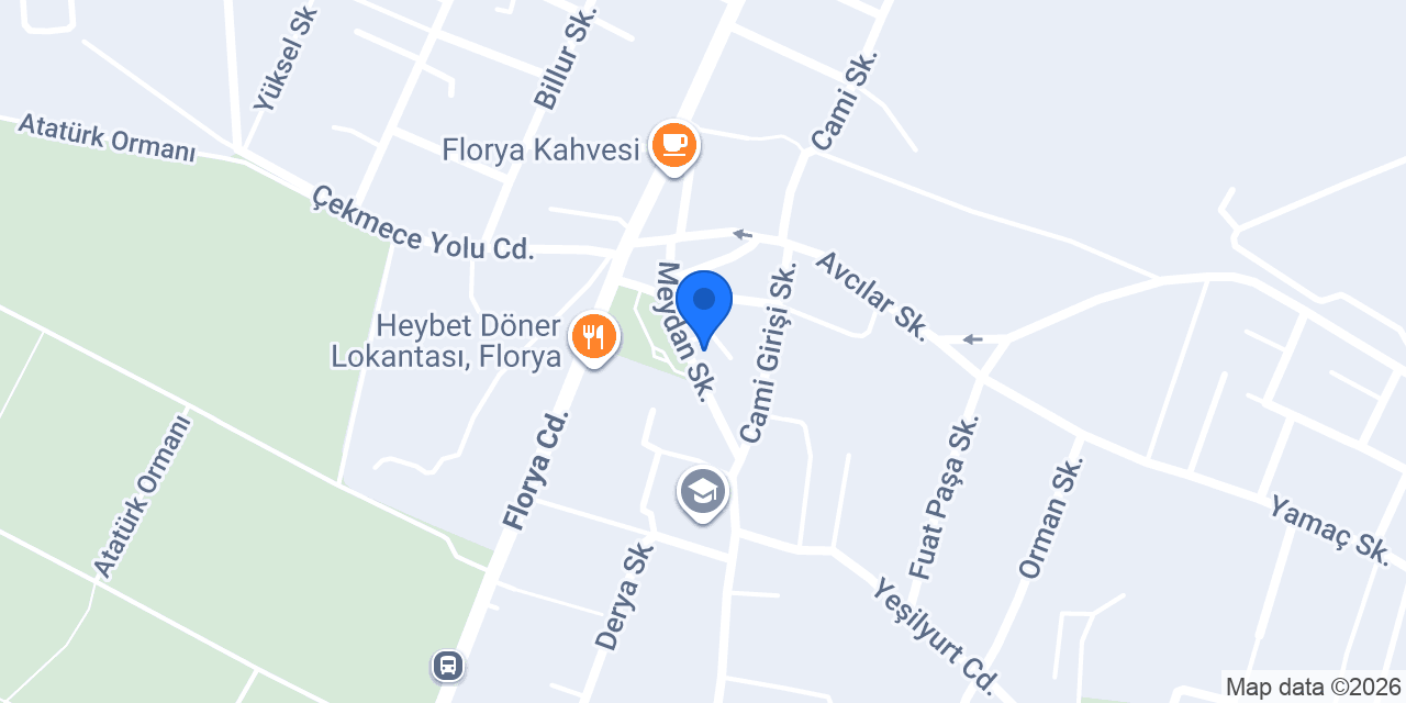 Stüdyo Florya konumu