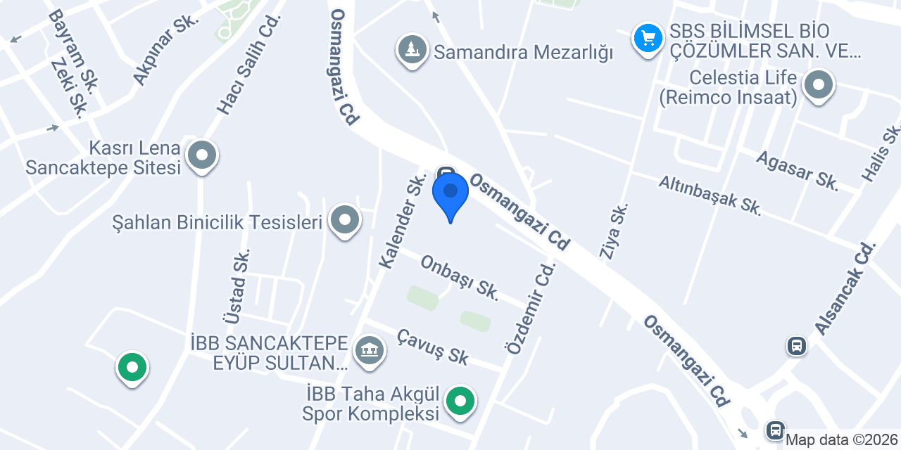 Bakımdayız konumu