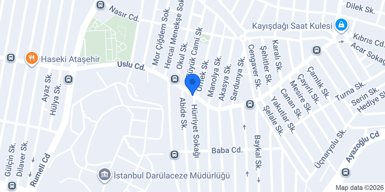 Paşaoğlu Unlu Mamülleri konumu