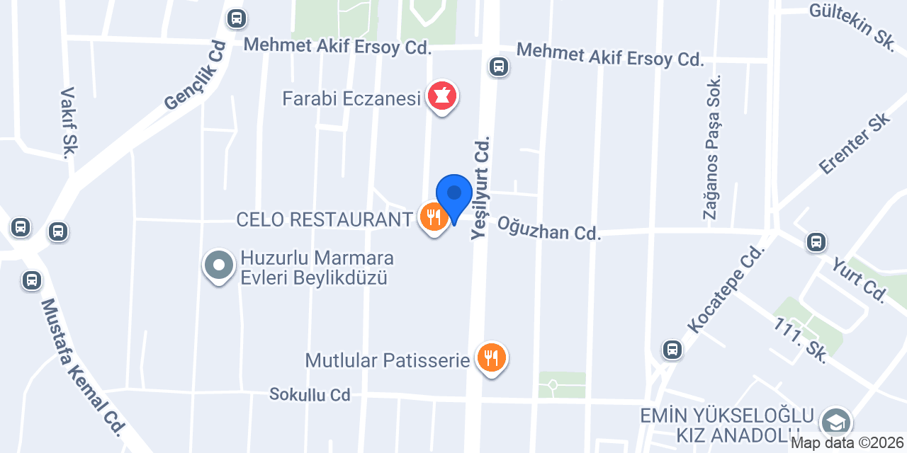 Coff Bakery Beylikdüzü konumu