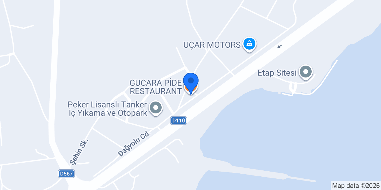 GUCARA PİDE RESTAURANT konumu