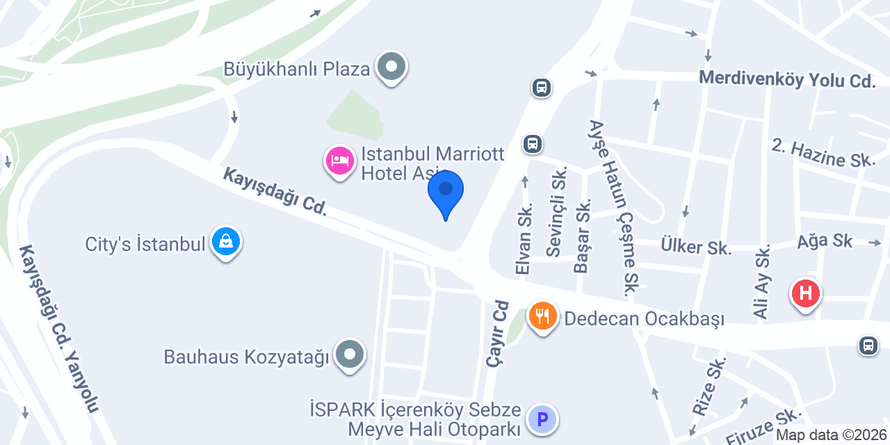 TT Group Yapı Mimarlık konumu