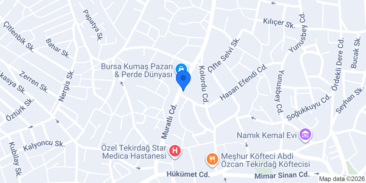 Şahinler tesisat konumu