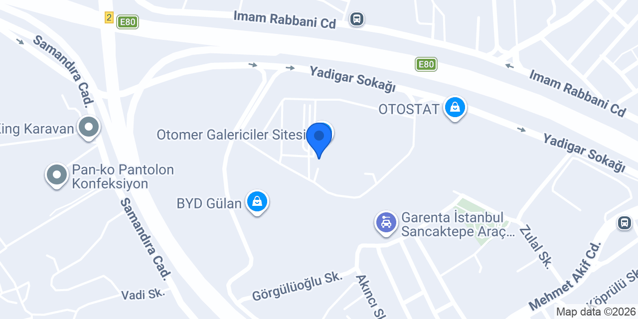 Garaj Onsekiz konumu