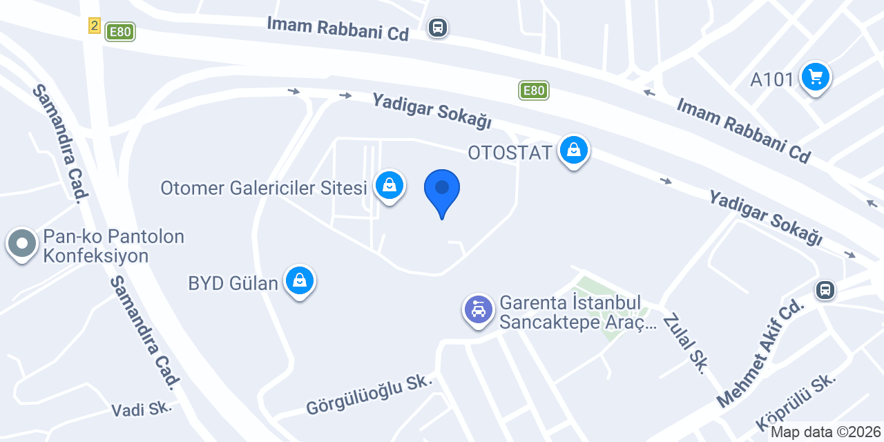 SERT MOTORLU ARAÇLAR konumu