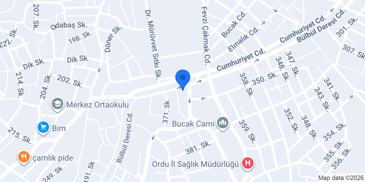 Selimiye Konaklari konumu