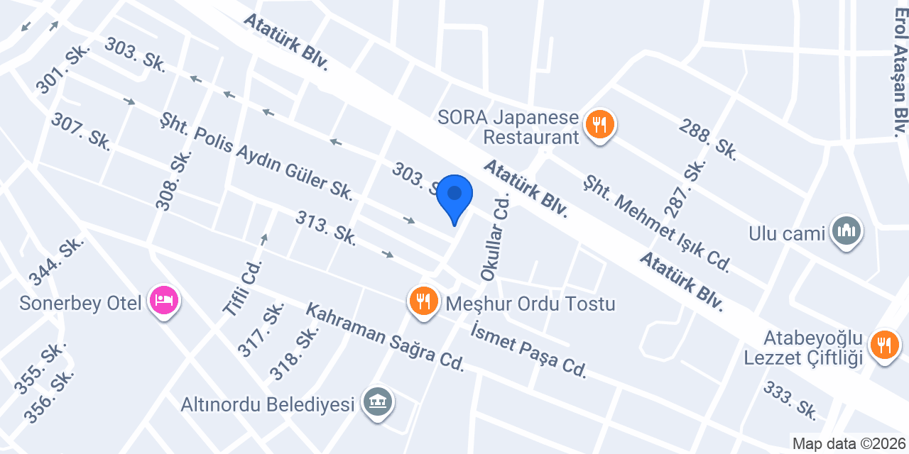 MAPİZ MAKARNA PİZZA CAFE konumu