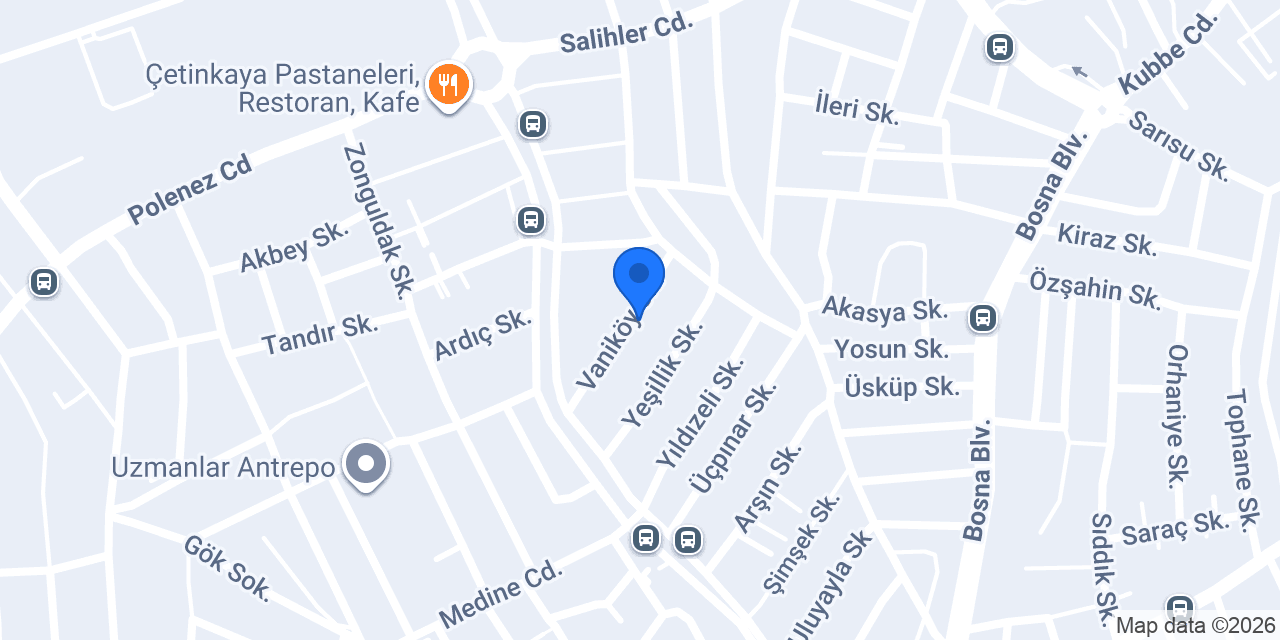 LivaFizik Tedavi Merkezi konumu