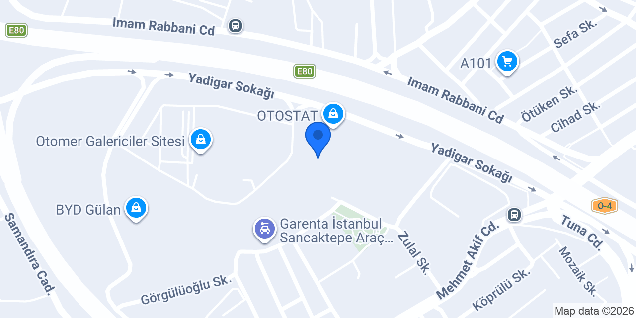 Etik Otomotiv konumu