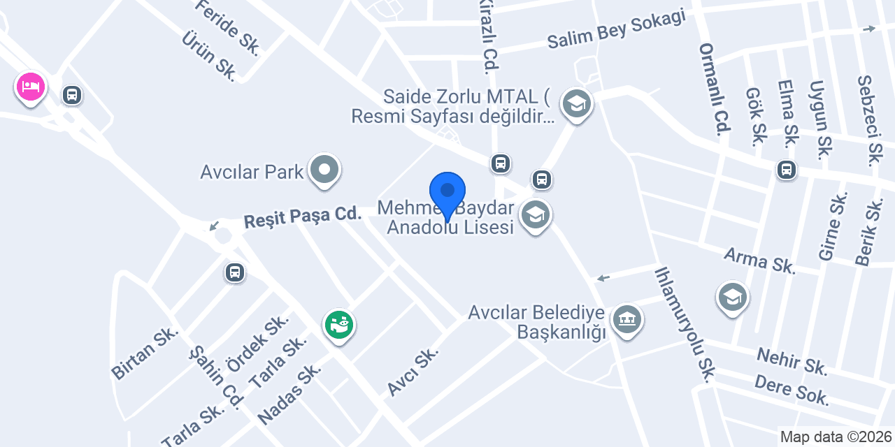 Ctr Chicken Avcılar konumu