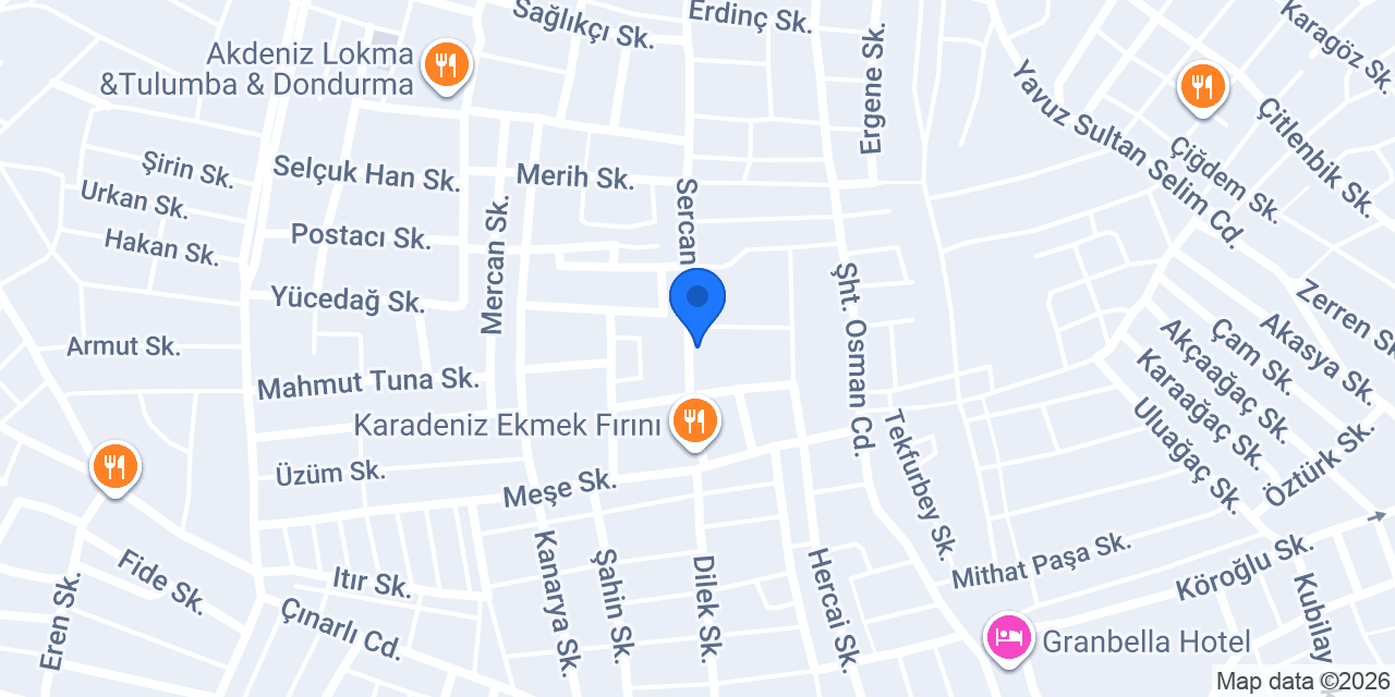 Yavuz Elektrik konumu