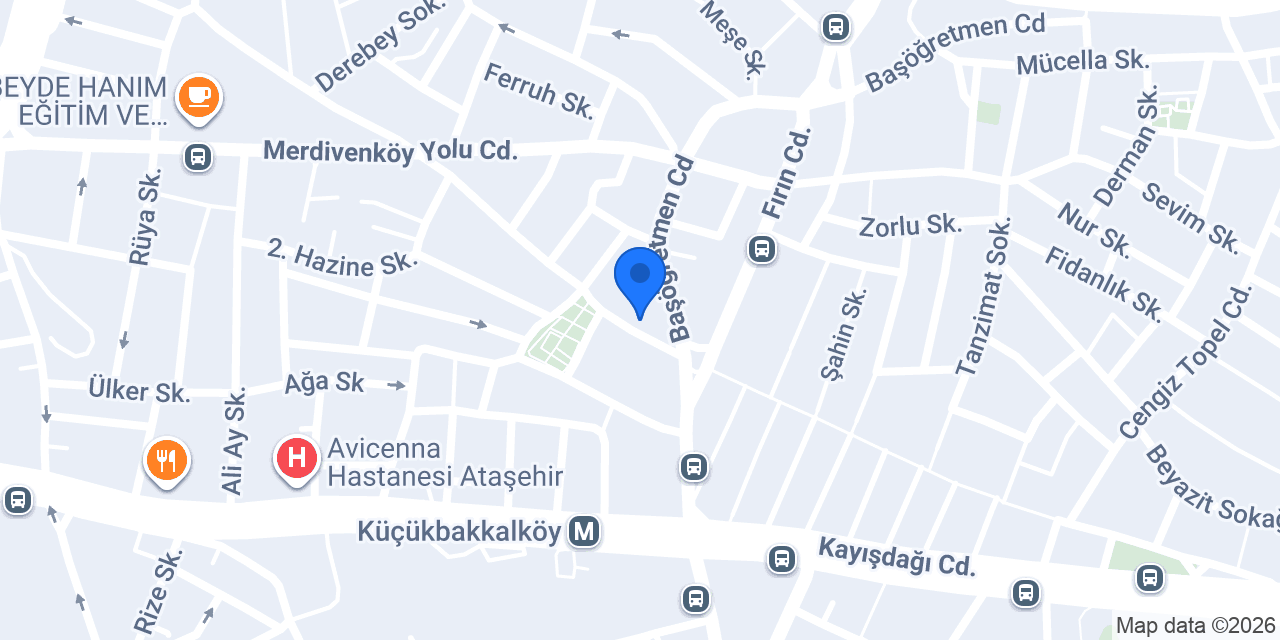 Ataşehir Pilavhane konumu