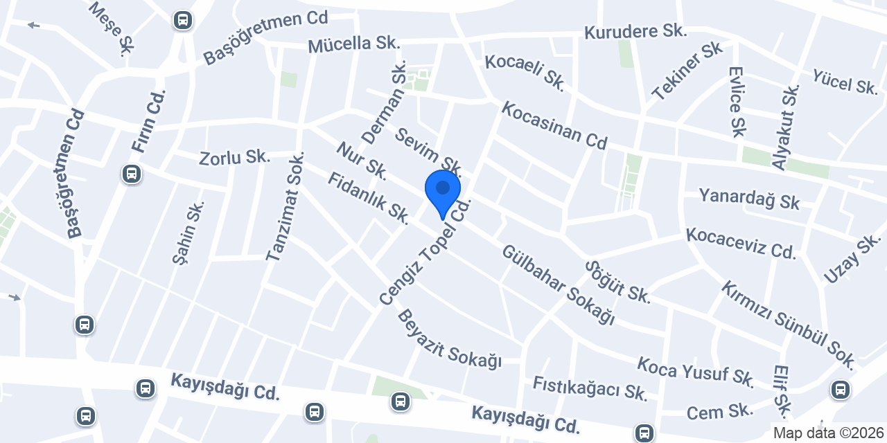 PTT Ataşehir Posta Dağıtım Merkezi konumu
