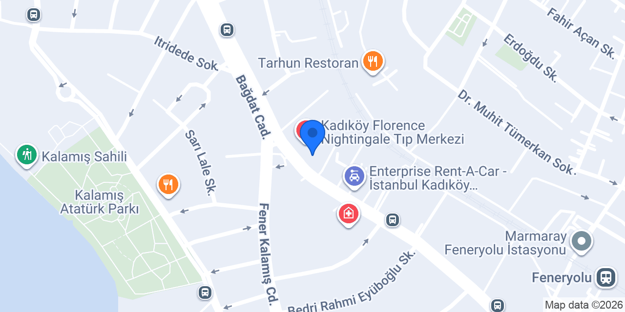 SU Psikiyatri & Psikoterapi Kliniği konumu