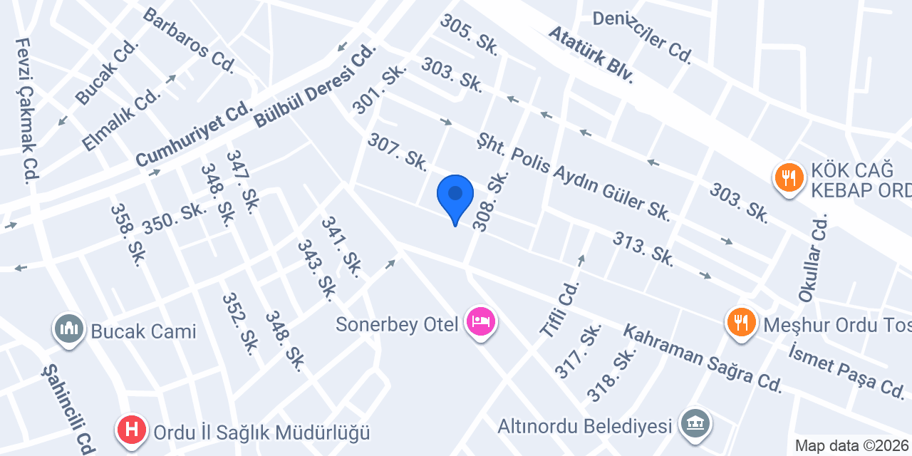 Murat Optik konumu