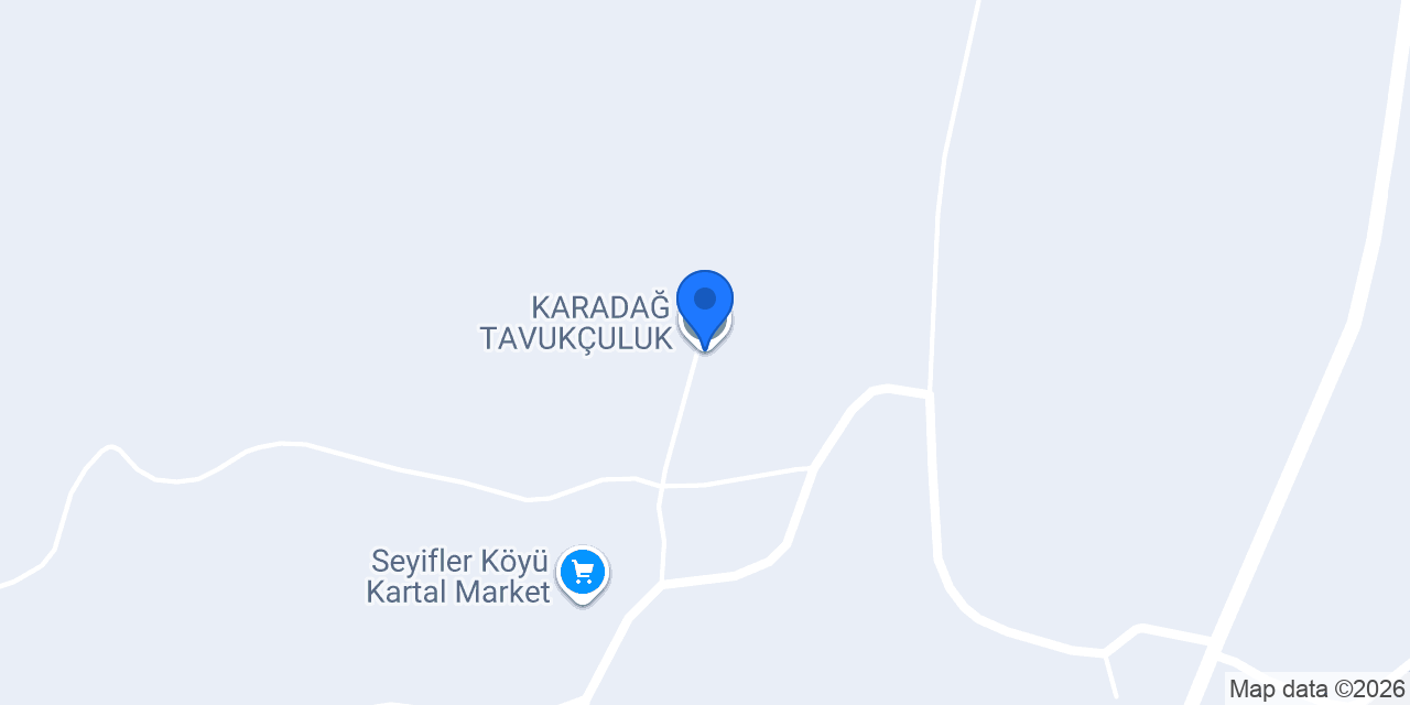 KARADAĞ TAVUKÇULUK konumu