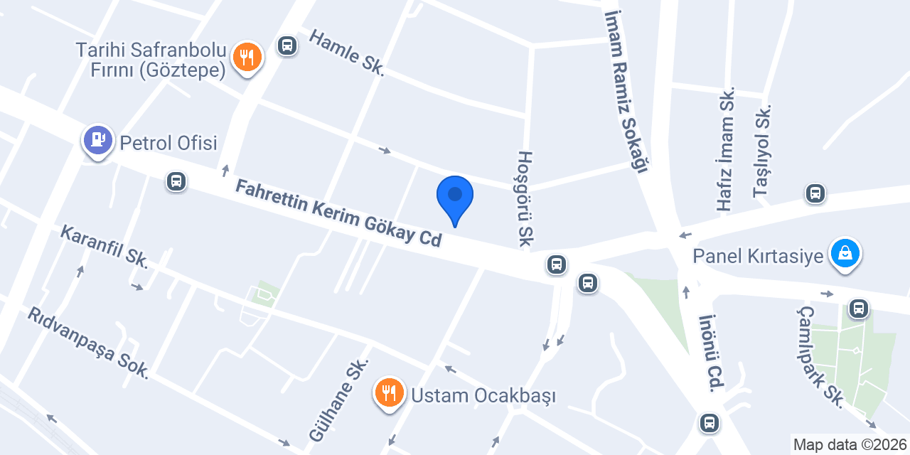 Dentgroup Göztepe Diş Kliniği konumu