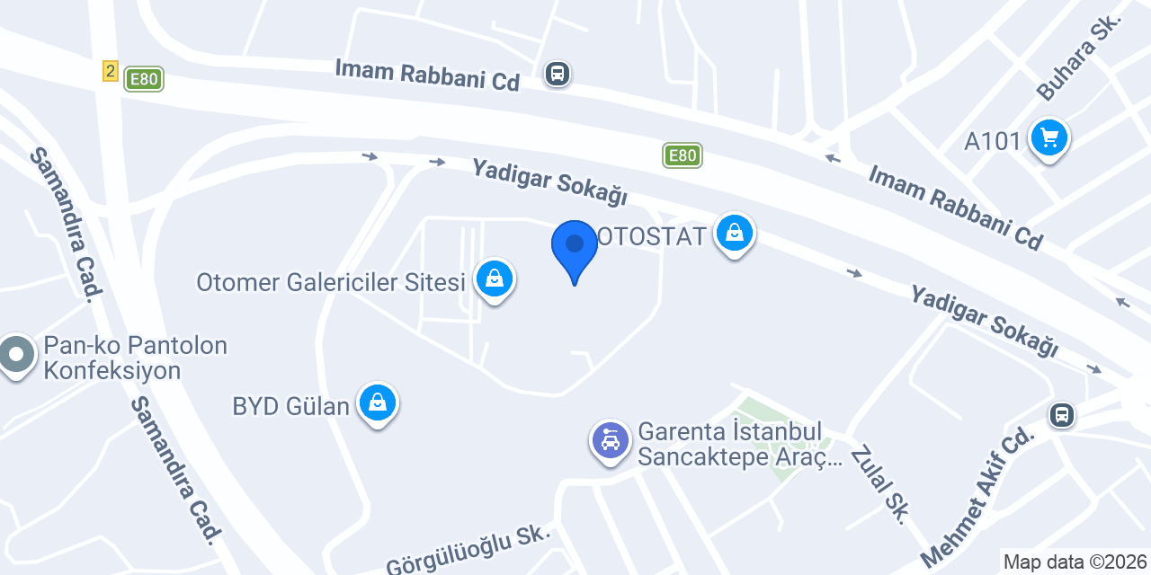 Referans Temizlik konumu