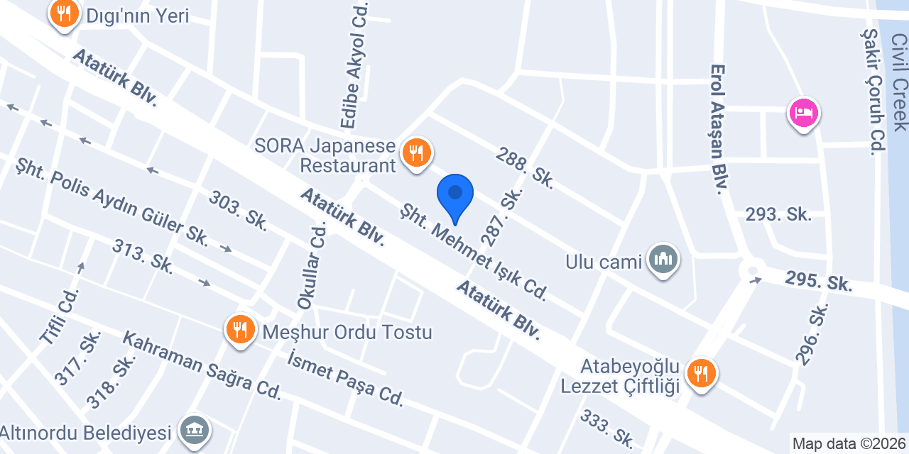 Arzu optik konumu