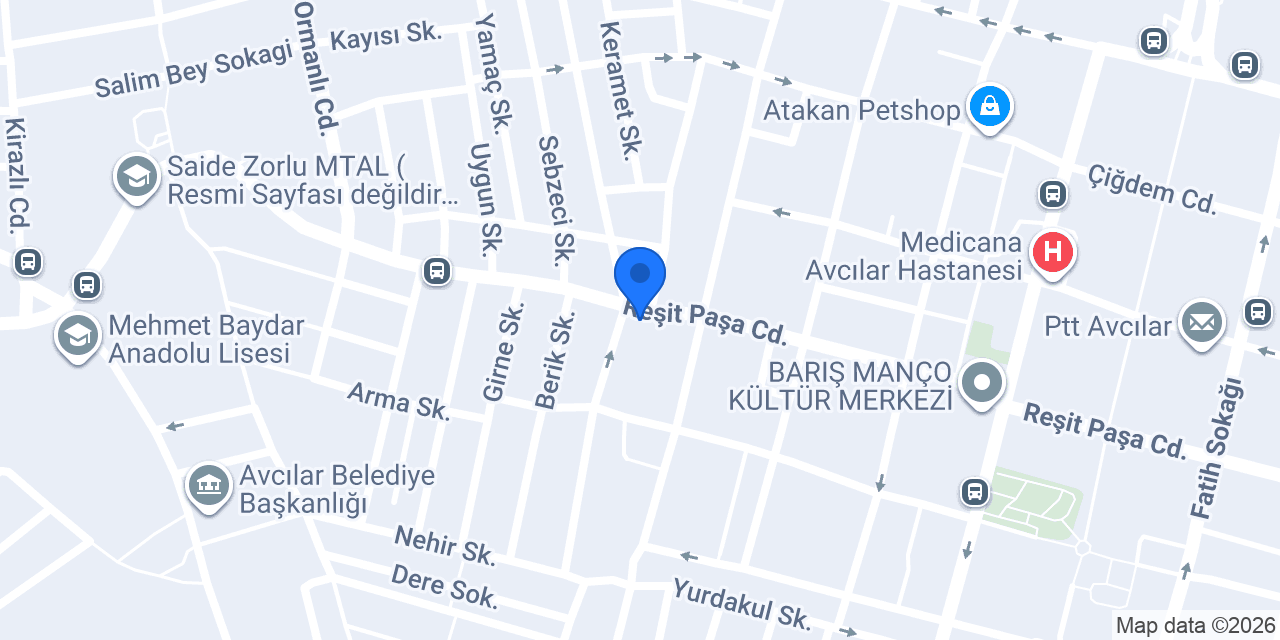 ARASAT EMLAK konumu
