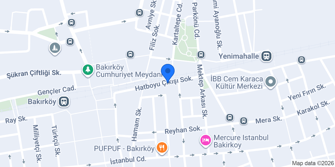 ATABAY SUİT OTEL konumu