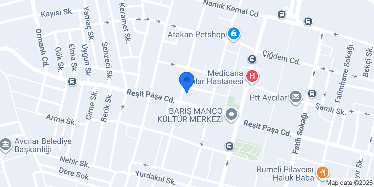 Özmen Erkek Kuaförü konumu