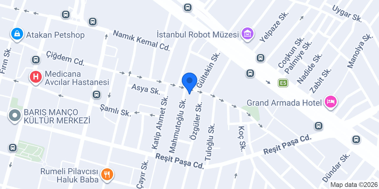 Öncü Terzi Kuru Temizleme konumu