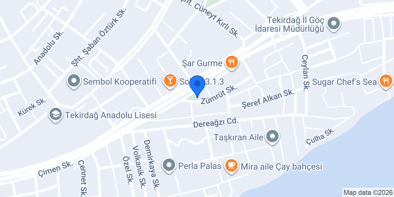 TRAKYA SEM LTD.ŞTİ. konumu