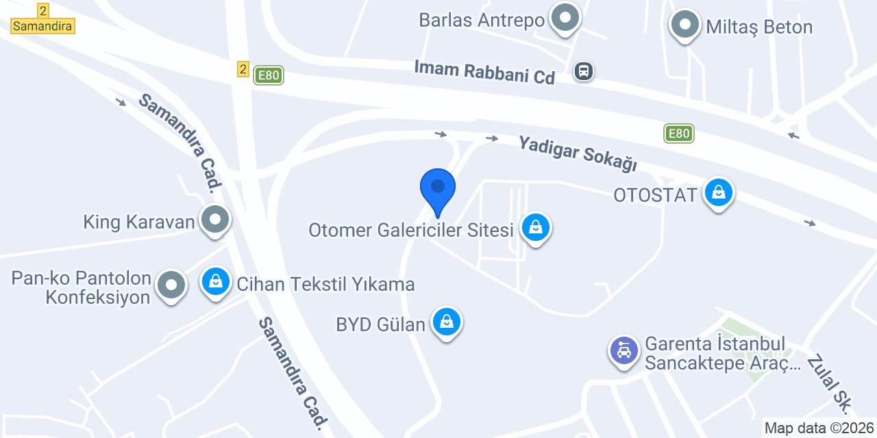DOD Erçal Sancaktepe konumu