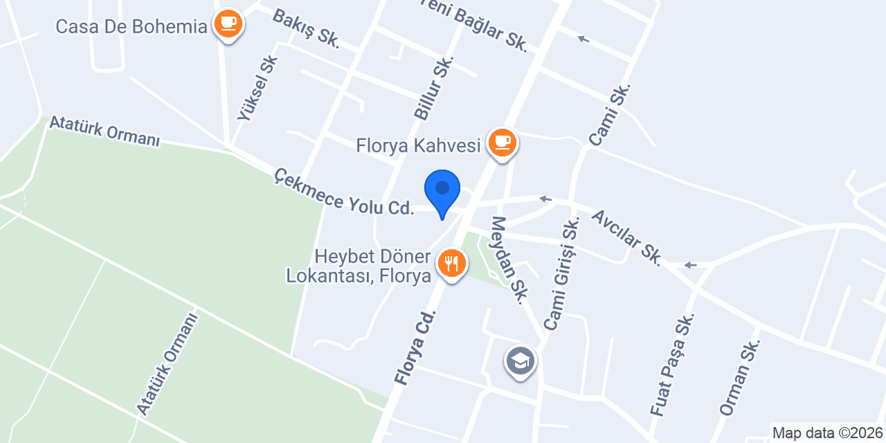 Bil Koleji Florya konumu