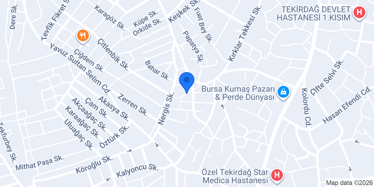 Arfen Alüminyum konumu