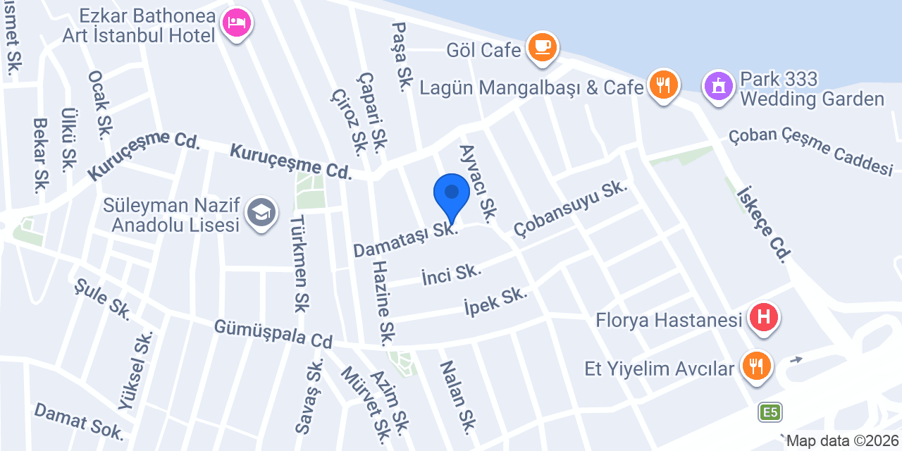 Pasifik Yapı konumu