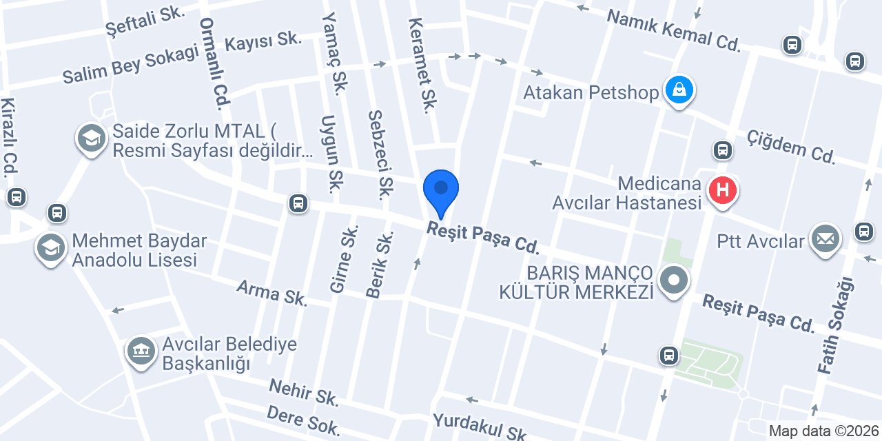 Akars Sigorta Aracılık Hizm. LTD. ŞTİ. konumu