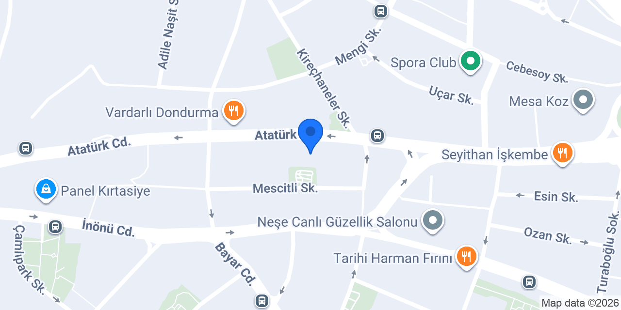 Parti Sepeti Kozyatağı konumu