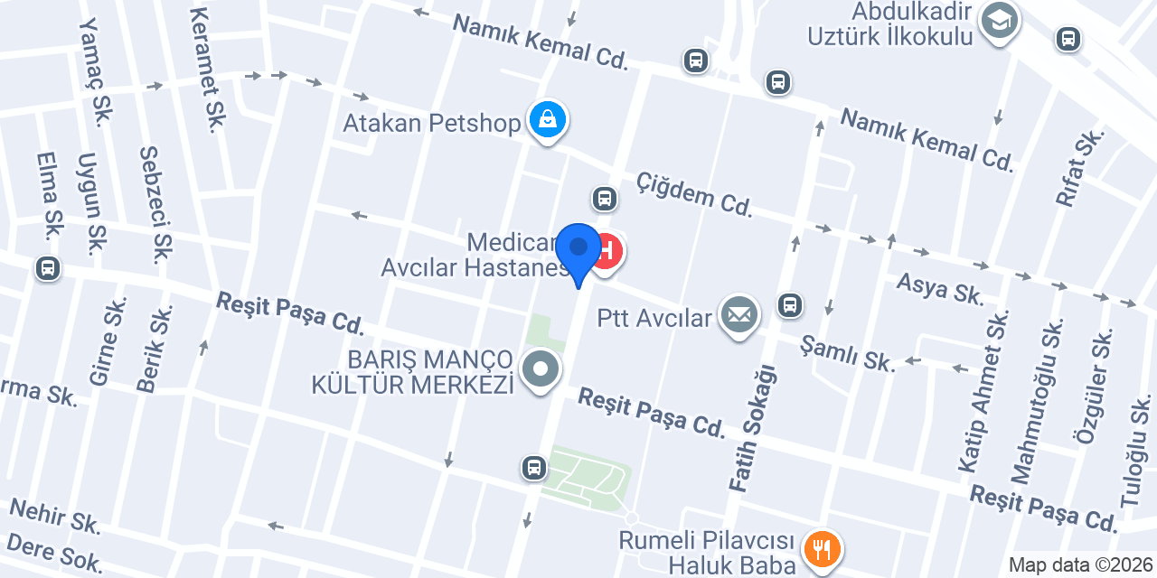 Ets Tur Avcılar Aruşa Turizm konumu