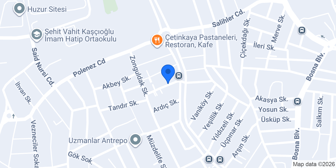 Hekim Eşarp Sal Yazma konumu