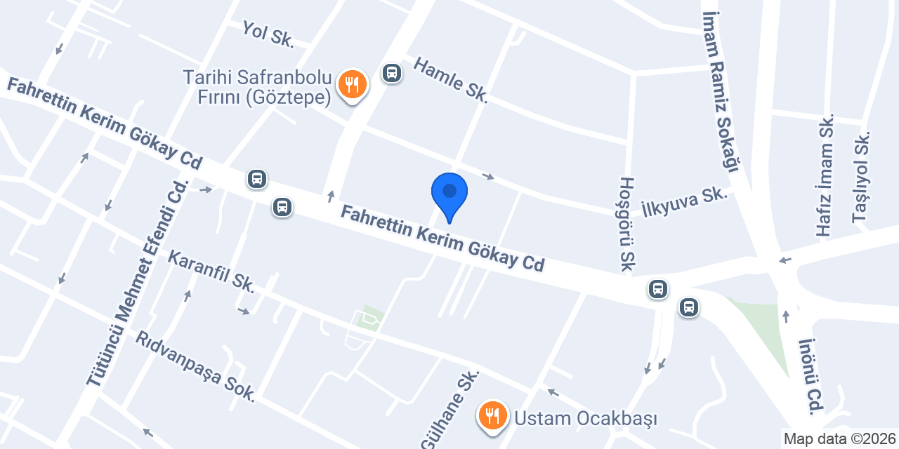 Kristal Büfe Erenköy konumu