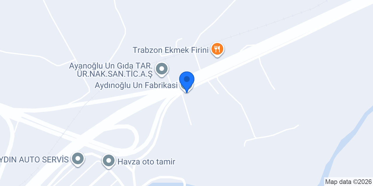 Aydınoğlu Un Fabrikasi konumu
