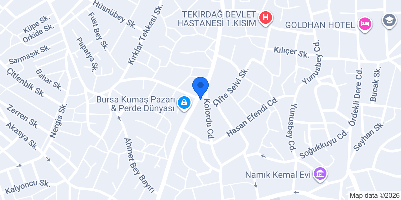 Ece Elektrik konumu