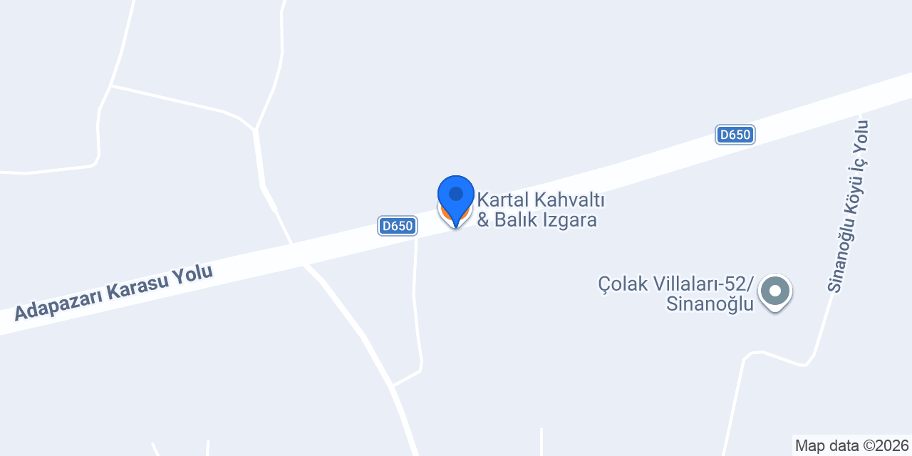 Kartal Kahvaltı & Balık Izgara konumu