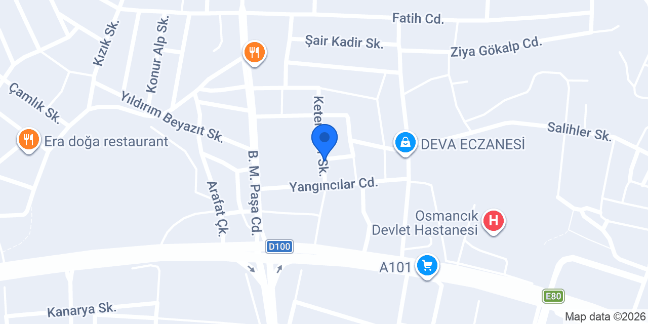 Koyunbaba İlkokulu konumu