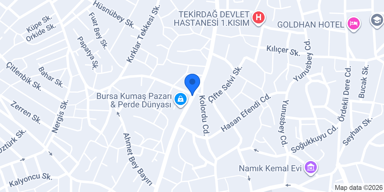 Erdal Optik konumu