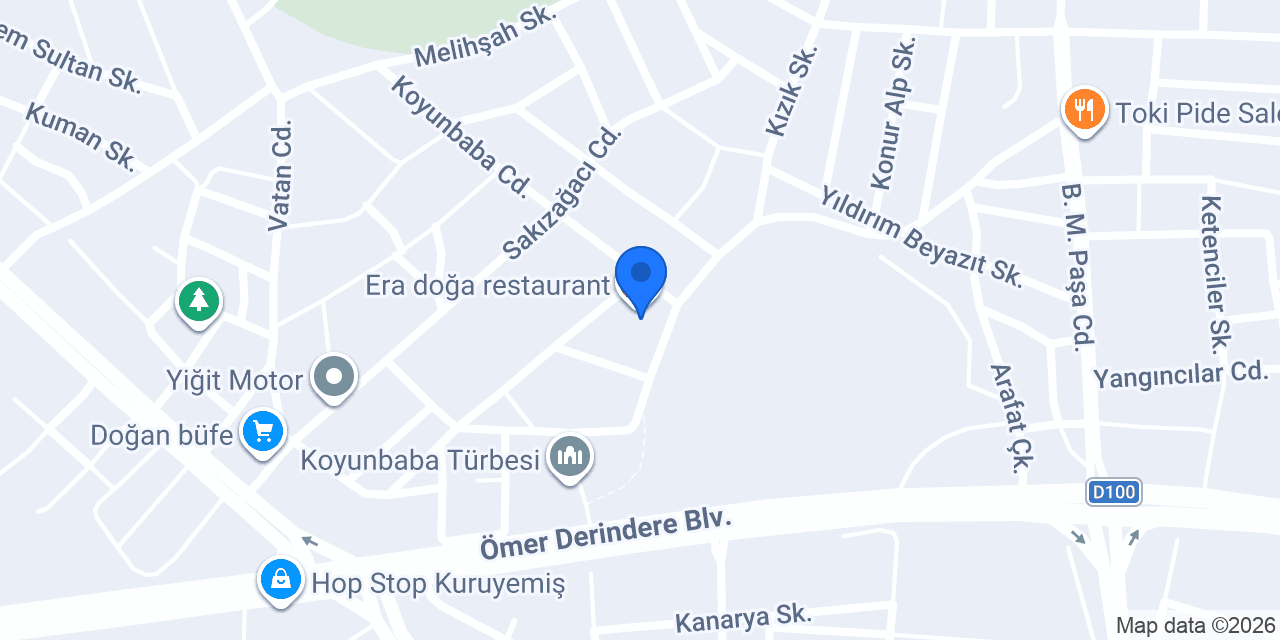 Közbaşı Cafe & Lounge konumu